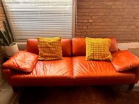 Moderne Braune Leder Couch / Sofa Niedersachsen - Oldenburg Vorschau