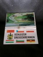 DDR Streichholzbrief Streichholzheft Schleizer Dreieckrennen Sachsen - Neukieritzsch Vorschau