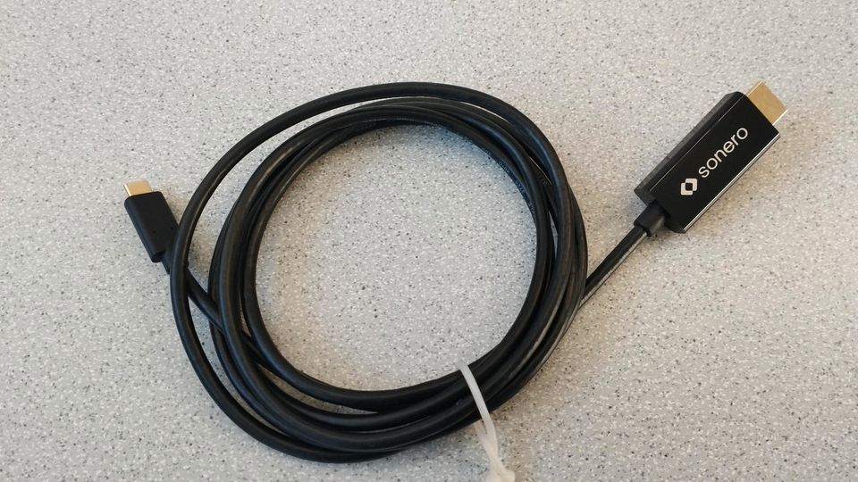 USB C auf HDMI SONERO X-UCC010-020  4K60 2 Meter in Schortens