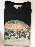 H&M Great Peak Mountains Oberteil Shirt T-Shirt schwarz Print XL Bayern - Ustersbach Vorschau