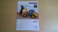 Prospekt " KOMATSU RADLADER WA70-6 " von 2008 / TOP-Zustand Bayern - Röslau Vorschau