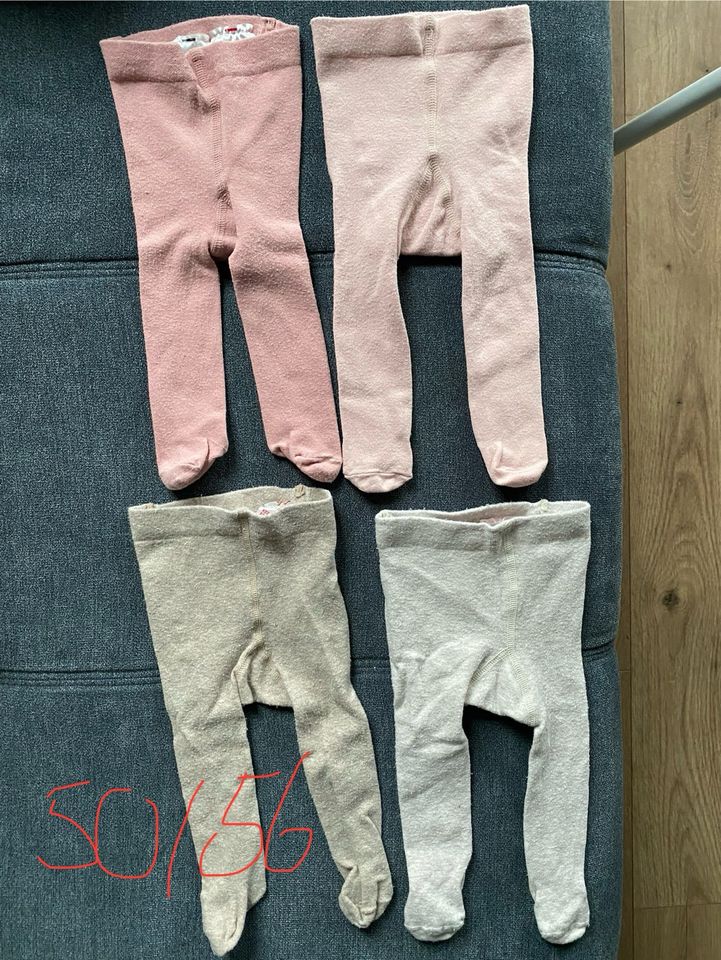 Baby Kleidung 46 50 Wickelbody Hose Strumpfhose Set H&M in Hirschaid