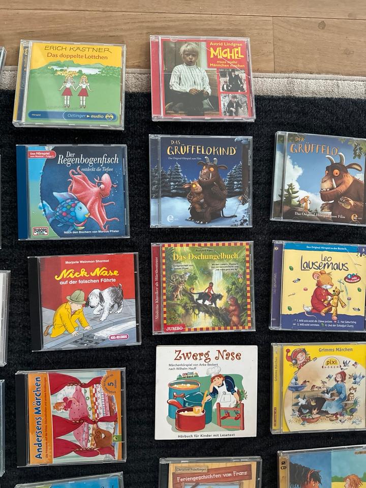 Riesenkonvolut, CDs, Kinder der Regenbogenfisch, Grüffelo, Michel in Mainz