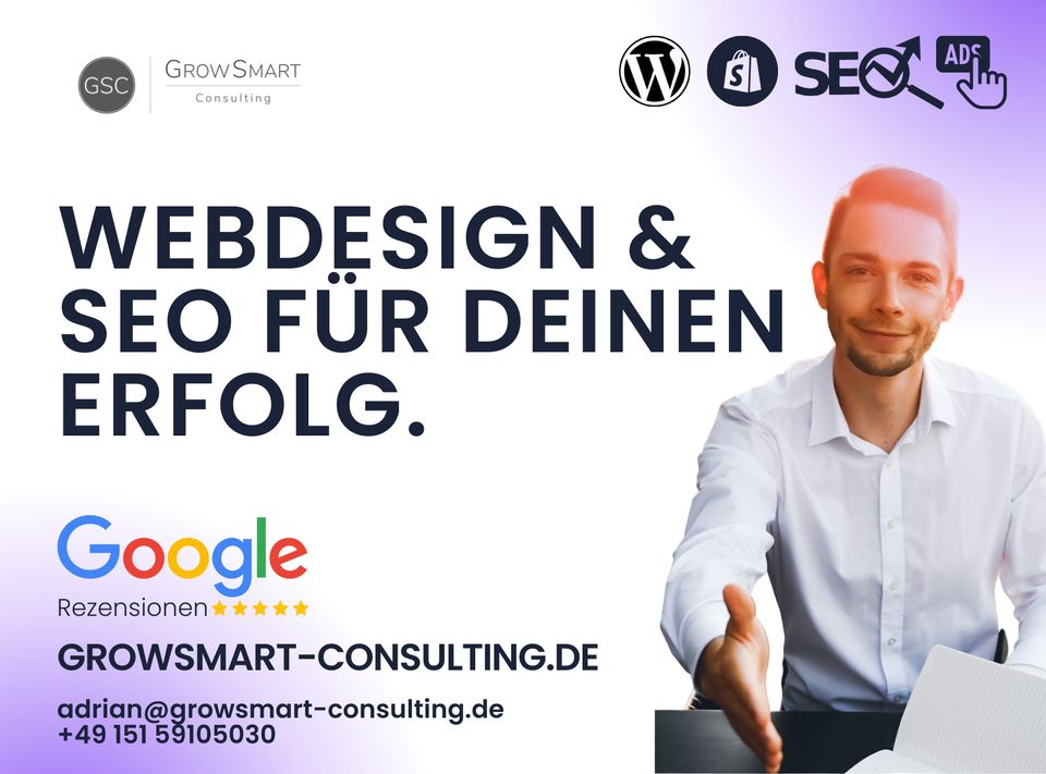 Individuelle Website ✔️ Webdesign und SEO Experte für Deinen Erfolg in Dachau
