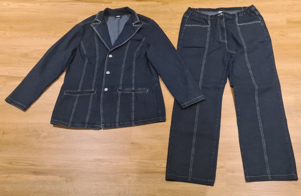 Jeans Set, Jacke & Hose, Gr.44 XL-XXL, Neuwertig, Dunkelblau in  Niedersachsen - Braunschweig | eBay Kleinanzeigen ist jetzt Kleinanzeigen