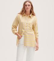 Opus Bluse Fassilo Leinen gelb beige gestreift Gr. 36 S neu Nordrhein-Westfalen - Gütersloh Vorschau