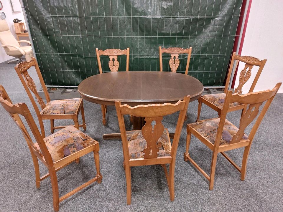 Tisch Holz mit Stühlen in Todtnau