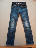 Jeans in Gr. 128 slim Sachsen-Anhalt - Altenhausen Vorschau