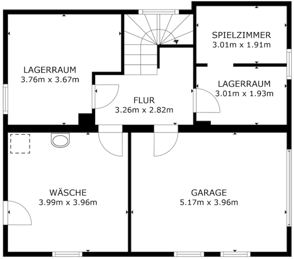 Freistehendes Einfamilienhaus mit großem Garten und 2 Garagen in Wallenborn - PROVISIONSFREI in Wallenborn