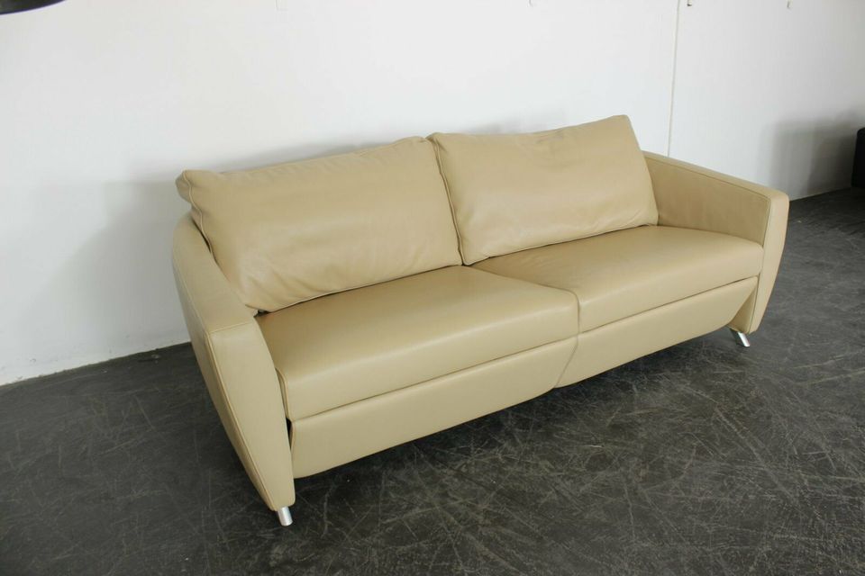 ◣ Fsm Sesam Designer Sofa Couch leder de top sede design np 6500 in Höchst im Odenwald
