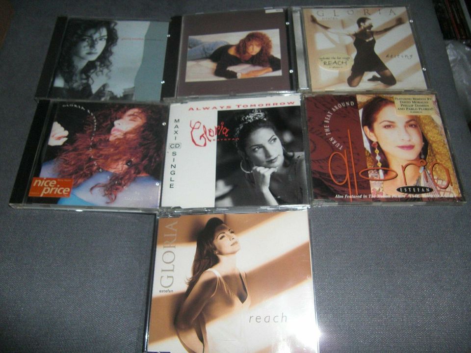 Gloria Estefan CD Sammlung - 7 Stück & Bonus in Essen