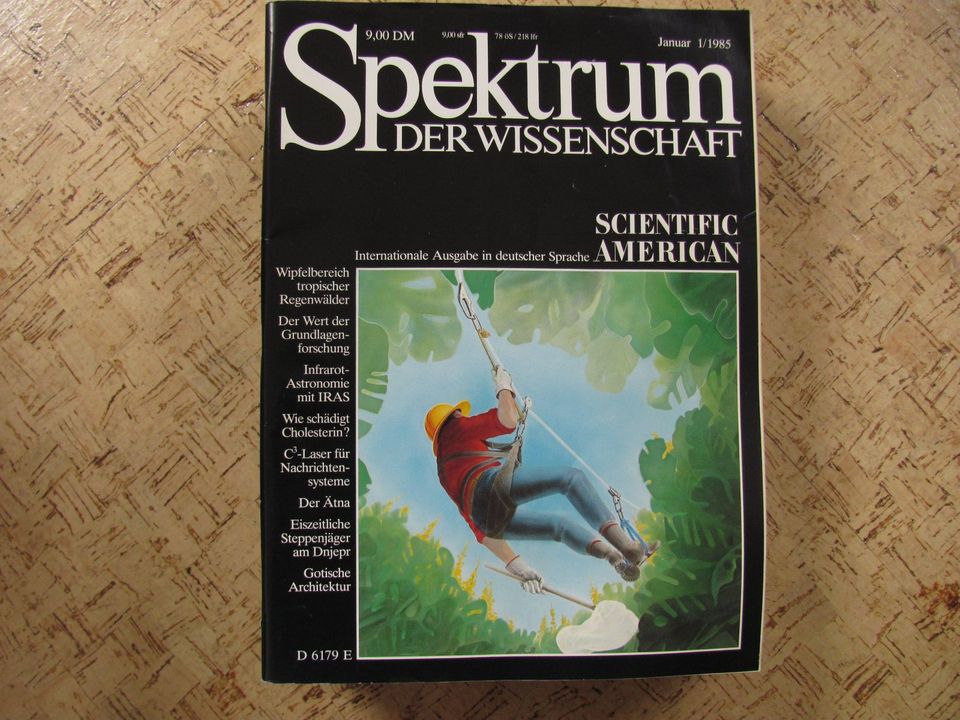 Spektrum der Wissenschaft Jahrgang 1985 in Paderborn