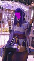 Baal Genshin Impact Cosplay Kostüm Dokidoki SSR Dokomi Perücke Bayern - Weilheim Vorschau