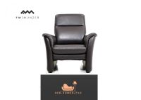 FM Munzer Designer Sessel Braun Leder Couch Dreisitzer Chair Nordrhein-Westfalen - Lage Vorschau