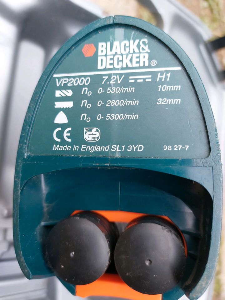 Akkuschrauber -Stichsäge, Mehrzweckgerät Black & Decker in Löbau