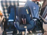Maxi Cosi mit Neugeborenen-Einsatz, 2 Easyfix und Einschlagdecke Hessen - Leun Vorschau