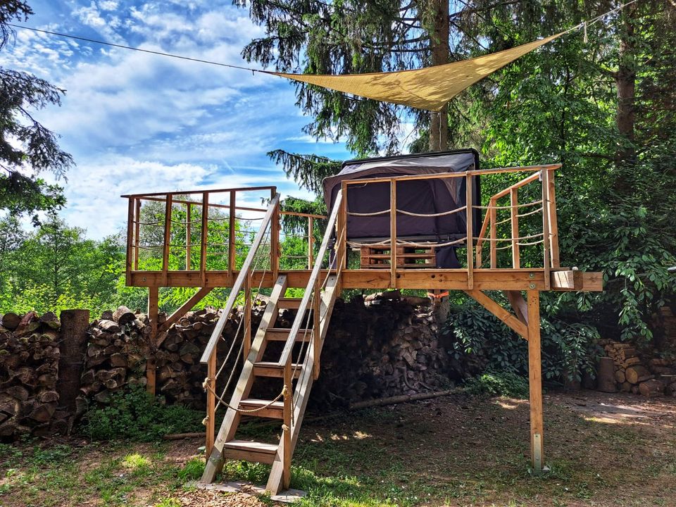 DACHZELT DORF Thulba - Dachzelte mieten und Urlaubsfeeling pur! in Oberthulba