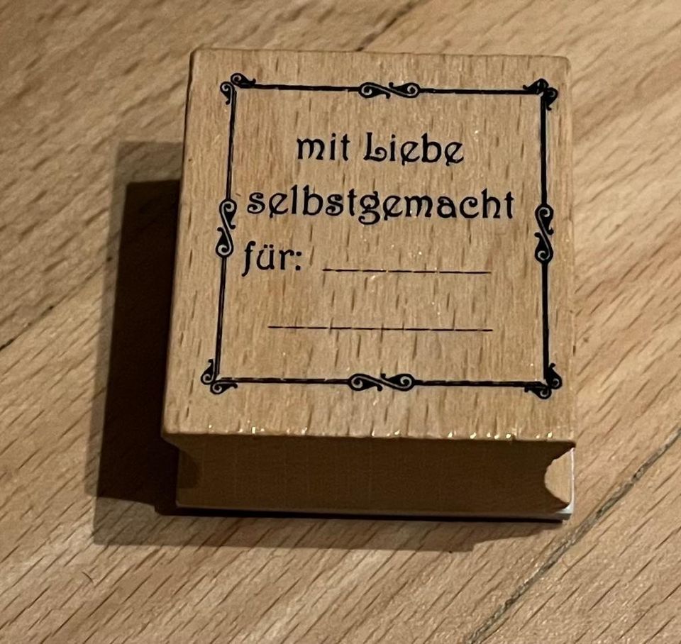 Stempel mit Liebe gemacht für Hochzeit Party Geschenk in Siegen