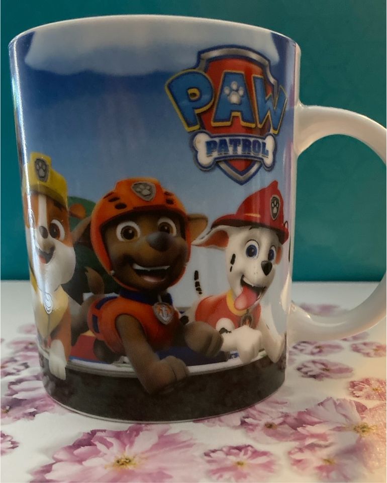 Tasse mit Motiv Paw Patrol 7 Welpen in Münster