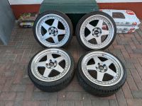 4x Tec Speedwheels GT EVO R - 18x8 ET45 - 5x114,3 JDM 215/35 Hessen - Bruchköbel Vorschau