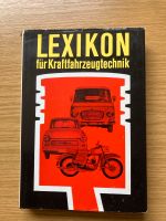 DDR Lexikon der Kraftfahrzeugtechnik Pankow - Weissensee Vorschau