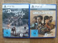 PS5 Spiele Demons Souls + Uncharted Remastered - einz/ zusam Top! Bayern - Bayerisch Gmain Vorschau