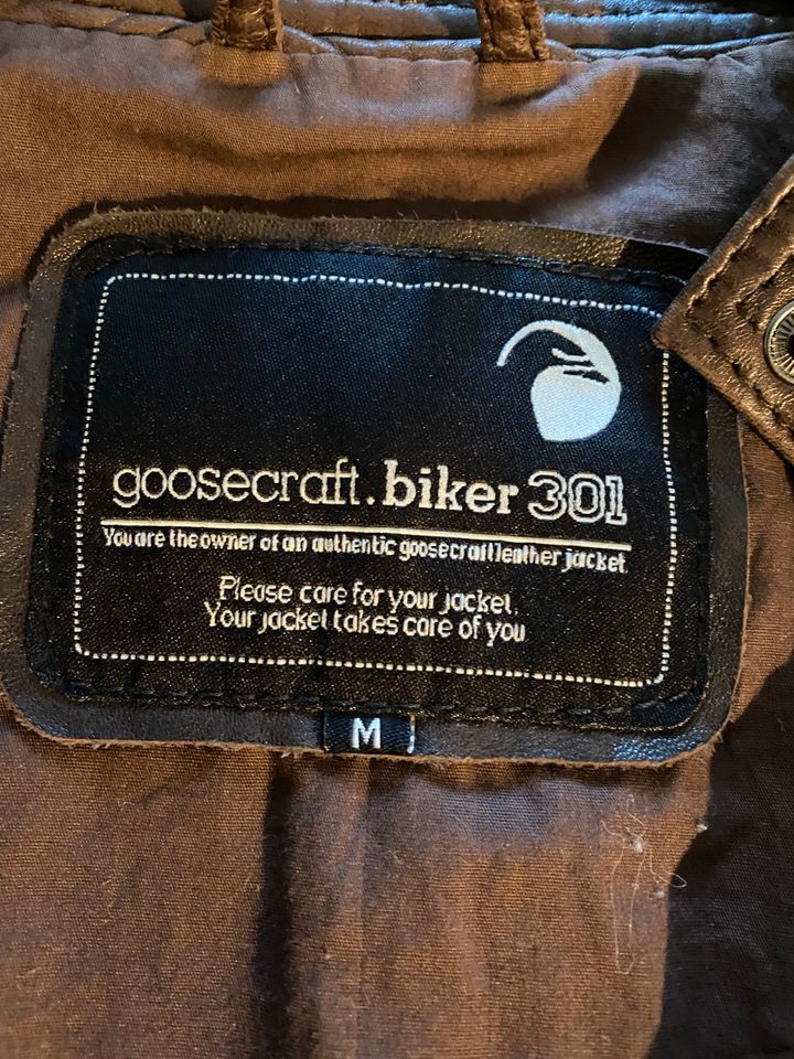 Goosecraft Echt Lederjacke Damen Größe M in Berlin