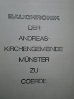 Bauchronik der Andreas-Kirche(ngemeinde) Münster zu Coerde RAR Münster (Westfalen) - Angelmodde Vorschau