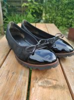 Gabor Ballerinas, schwarz, Wildleder, Lackleder, Gr. 6 Nordrhein-Westfalen - Viersen Vorschau