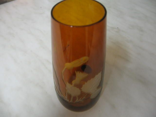 Vase ähnlich Rotter mit Gravur in Wangels