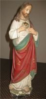 Herzjesu Figur / Jesus Figur / Heiligenfigur von ca. 1900 Bayern - Ochsenfurt Vorschau