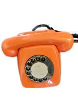 Telefon Orange 70 er mit Wählscheibe Baden-Württemberg - Radolfzell am Bodensee Vorschau