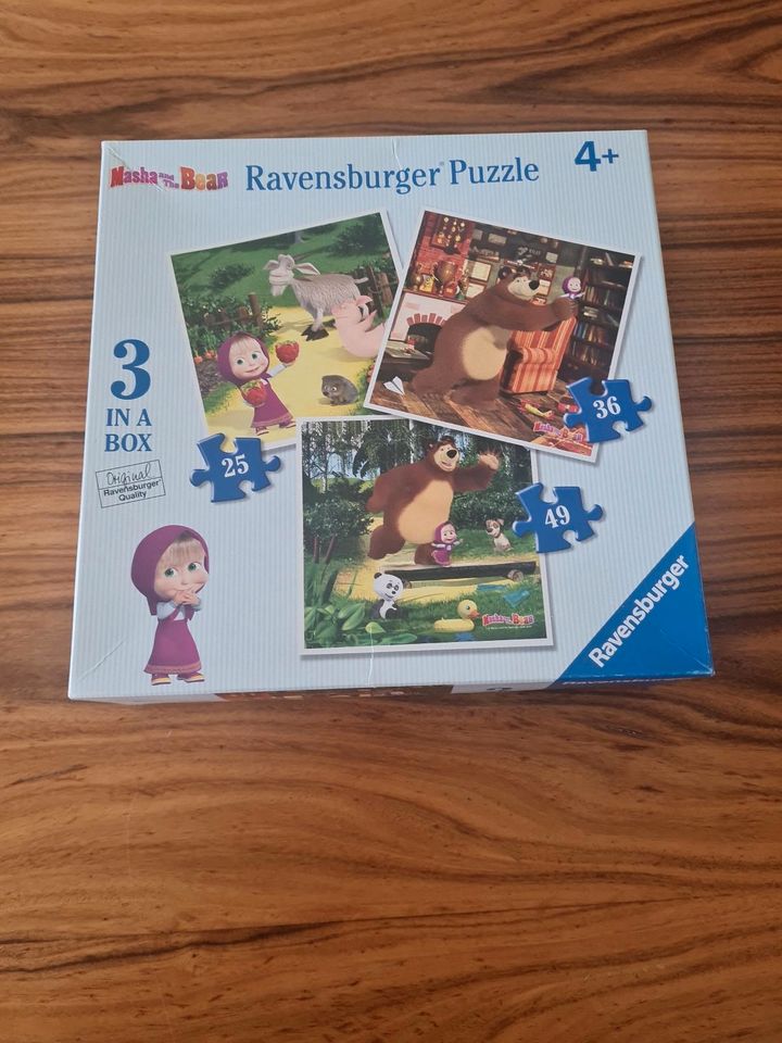 Puzzle Masha und der Bär Ravensburger in Bindlach