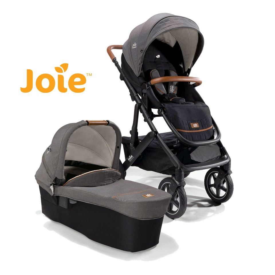 Joie Signature Vinca - Carbon - 2in1 Kinderwagen-Set inkl. Sportsitz + Babywanne Ramble XL + Zubehör - NEU in Fulda