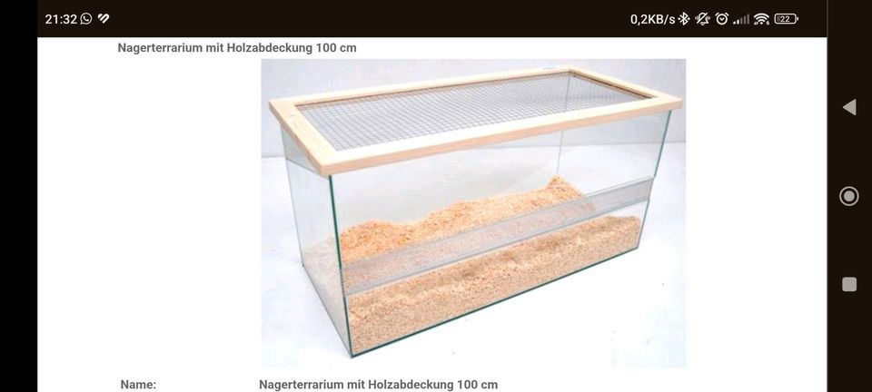 Nager-Terrarium in Haan