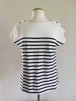 Warehouse T-Shirt, Kurzarm, gestreift, Baumwolle, Gr 38 / M Bayern - Greding Vorschau