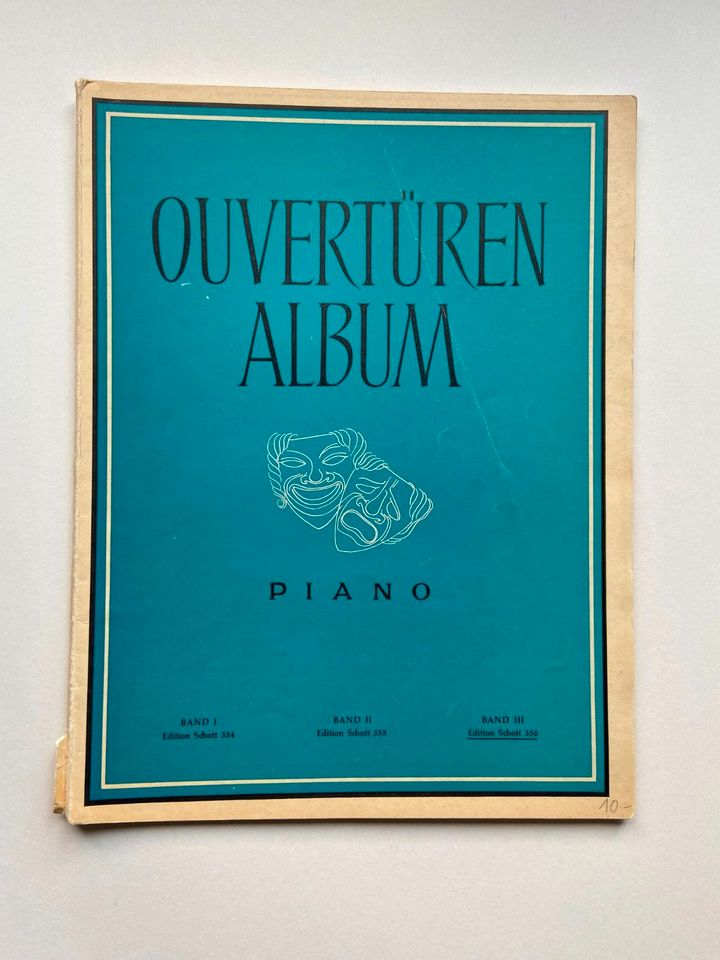 Ouvertüren Album Piano Band 3 Schott 356 in Saarbrücken