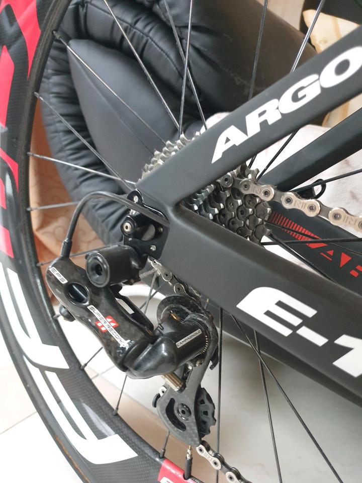 Reduziert! Zeitrad Rennsportrad CARBON Argon18 Campagnolo in Hamburg