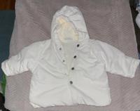 Winterjacke in Größe 68/74 in weiß wollweiß Berlin - Köpenick Vorschau