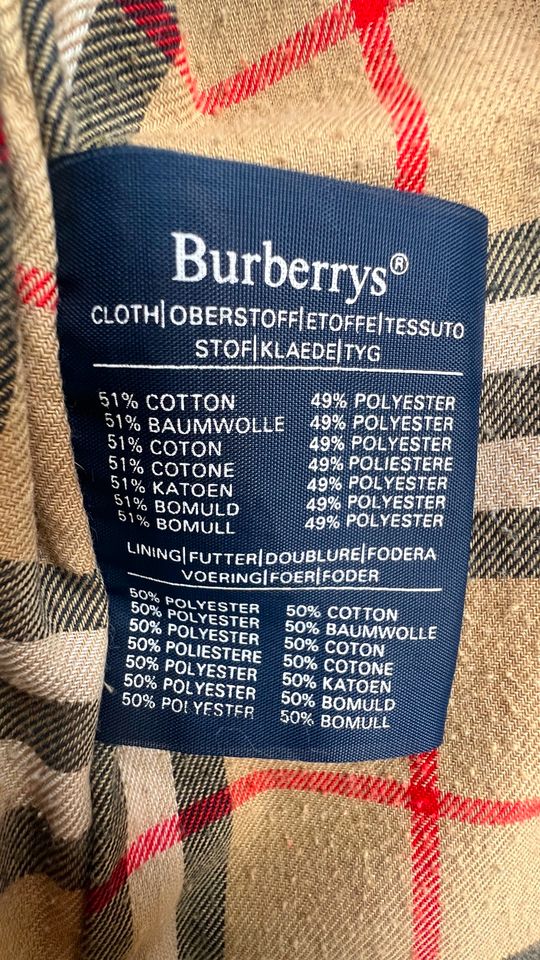 BURBERRY Trenchcoat 46 =UK 18*günstig*NP 2190.- Damen Mantel in München