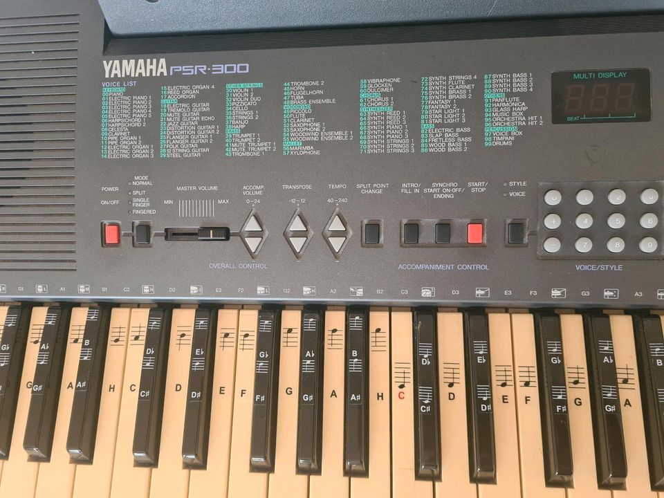 Yamaha Keyboard PSR 300 inkl. Ständer in Düsseldorf