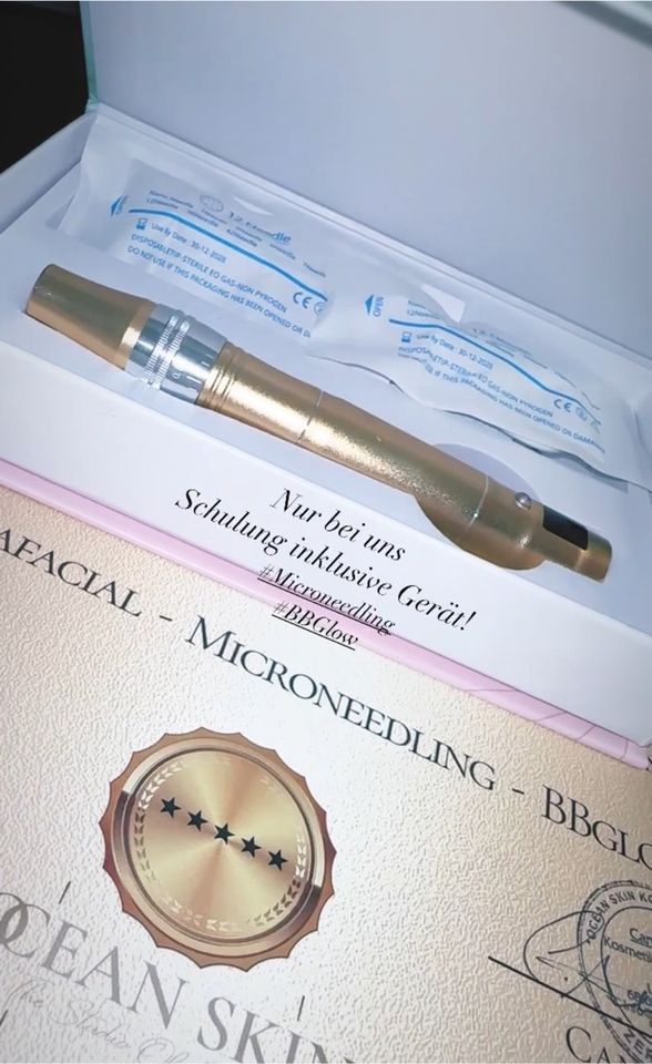 Online Schlung Kosmetik - Aquafacial Microneedling BBGlow Laser in Mannheim