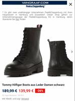 TOMMY HILFIGER Damen Boots aus Leder Gr. 37 Bayern - Ottobeuren Vorschau