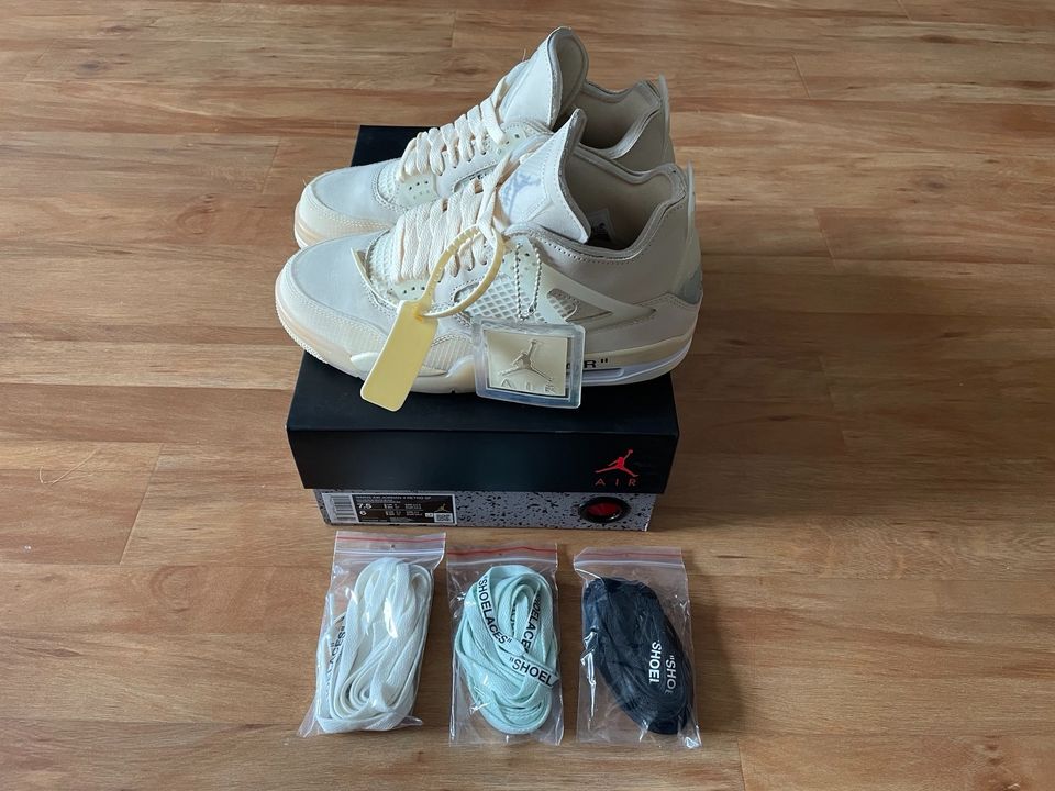 Nike Air Jordan 4 x Off White 38,5 in Dormagen