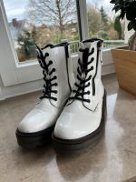 Mustang Boots Schuhe weiß Damen 40 Top Zustand Nordrhein-Westfalen - Bad Salzuflen Vorschau