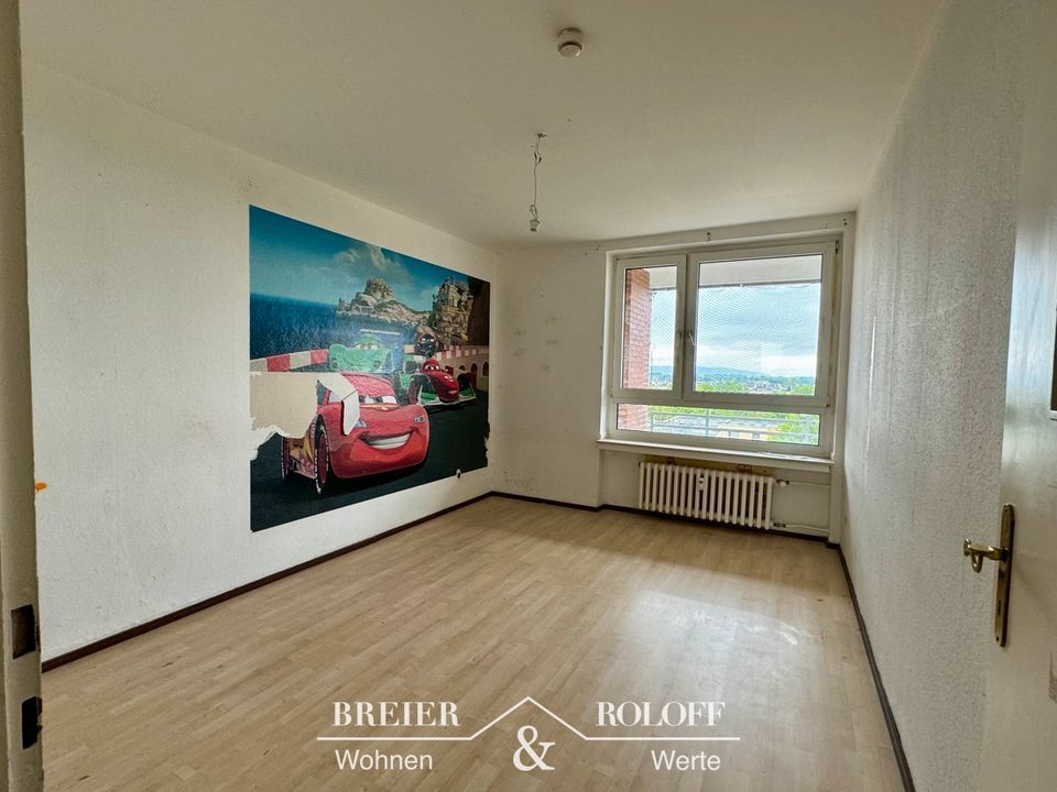 Wohnen über den Dächern Mindens: 3 Zimmer-Wohnung mit Balkon in Minden