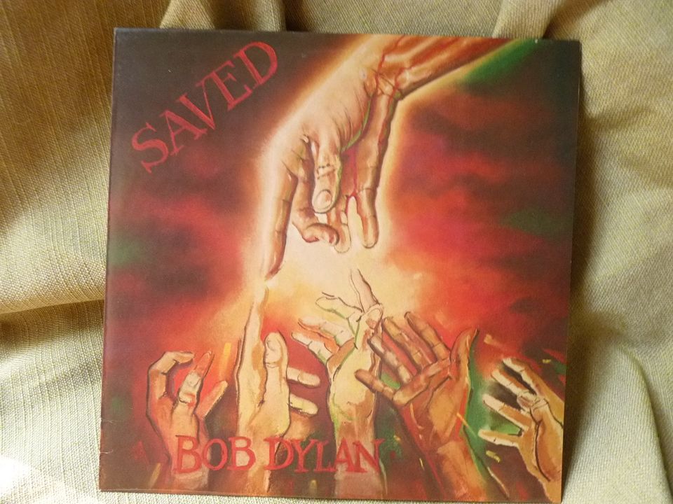 BOB DYLAN "saved" Vinyl Schallplatte in Merching