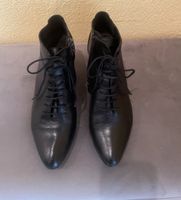 Trachtenschuhe, Stiefeletten, schwarz, Gr.39, Leder, Gerry Weber Bayern - Garmisch-Partenkirchen Vorschau