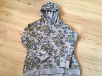 Pullover mit Kapuze Gr.44 grau Blume Nordrhein-Westfalen - Bad Oeynhausen Vorschau