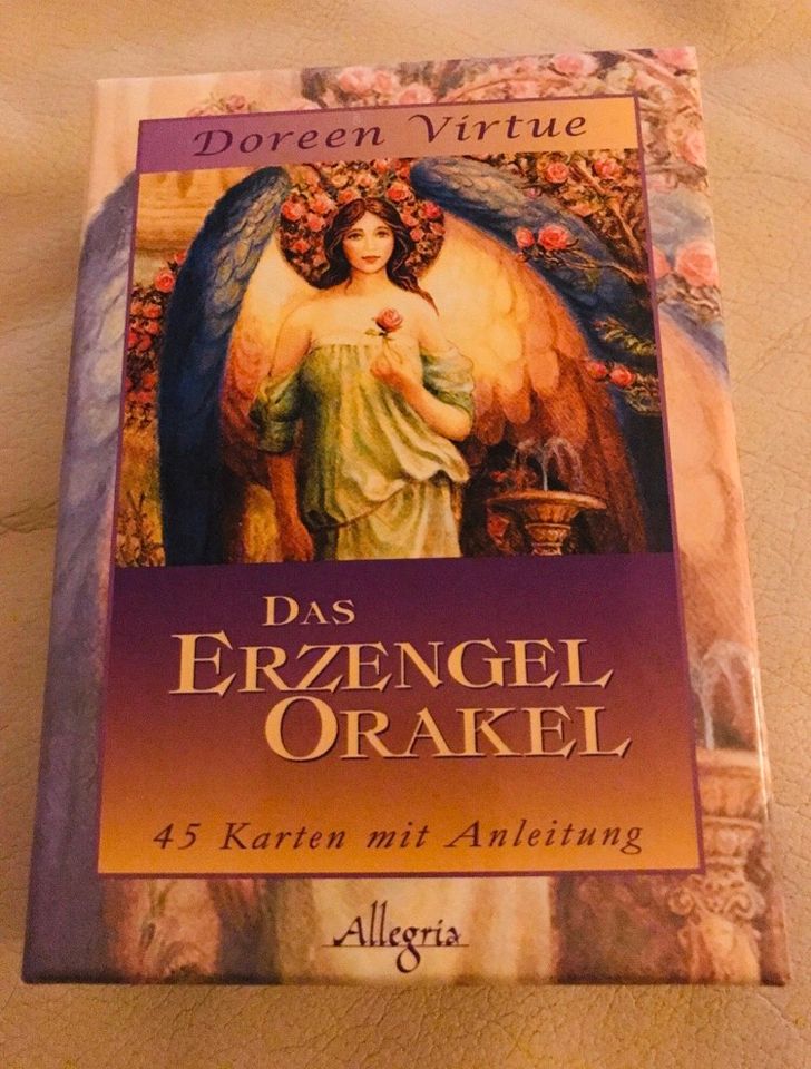 Rarität * Das Erzengel Orakel von Doreen Virtue, 43 Orakelkarten in Kröpelin
